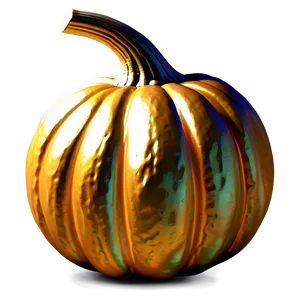 Golden Pumpkin Clipart PNG Tjw90 PNG