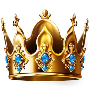 Golden Queen Crown Png Elf PNG image