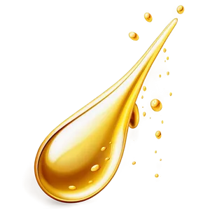 Golden Raindrop PNG Rce15 PNG