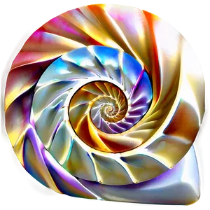 Golden Ratio Shell Png Bpc86 PNG image