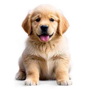 Golden Retriever Puppy Close-up PNG Ghe PNG