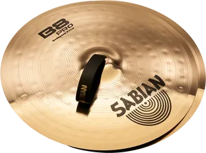 Golden Sabian Cymbal PNG image