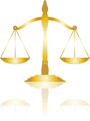 Golden Scalesof Justice PNG