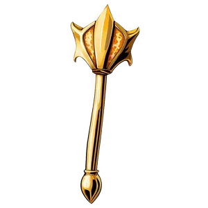 Golden Scepter Png 76 PNG image