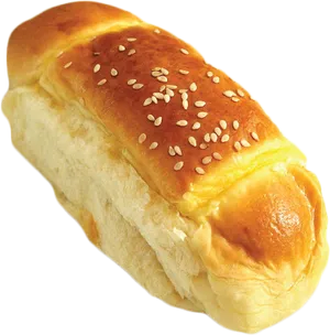 Golden Sesame Seed Bun PNG image