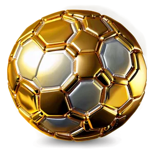 Golden Soccer Ball Png Wid28 PNG image