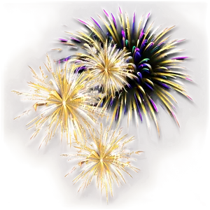 Golden Sparkle Fireworks Png 37 PNG image