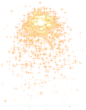 Golden Sparkle Glow Background PNG image