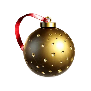 Golden Sphere Ball Png 05242024 PNG image