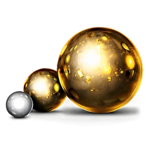 Golden Sphere Ball Png Tnn89 PNG image