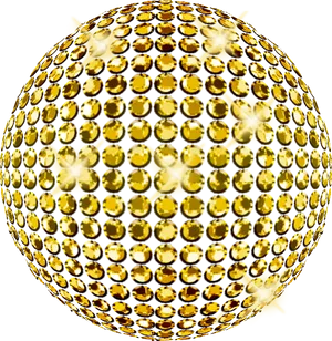 Golden Sphere Texture Pattern