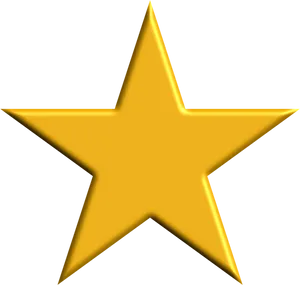 Golden Star Icon