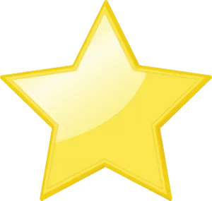 Golden Star Icon