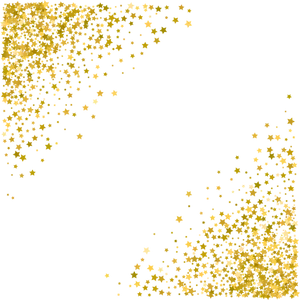 Golden Star Sparkle Background PNG image