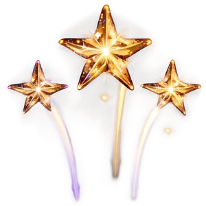 Golden Star Sparkle PNG Xxl95