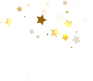 Golden Stars Scatteredon Dark Background PNG image