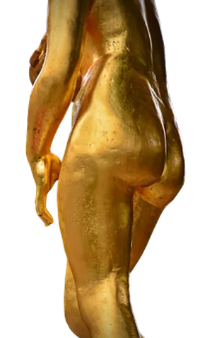 Golden Statue Close Up