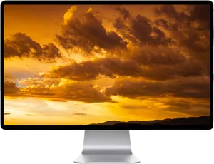 Golden Sunset Cloudscape