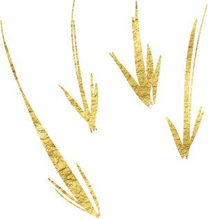 Golden Texture Hand Drawn Arrows PNG image