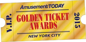 Golden Ticket Awards V I P Pass2015 PNG image