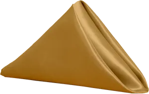Golden Triangle Napkin Folded