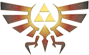 Golden Triforce Symbol
