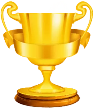 Golden Trophy Clipart