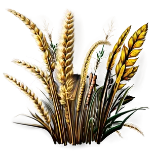 Golden Wild Grass PNG Pxy12 PNG