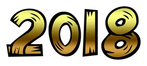 Golden2018 New Year Design