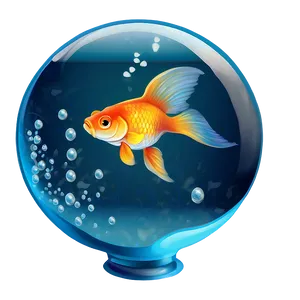 Goldfish Clipart PNG 05212024