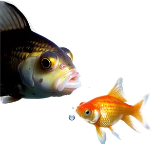 Goldfish Eating PNG 14 PNG
