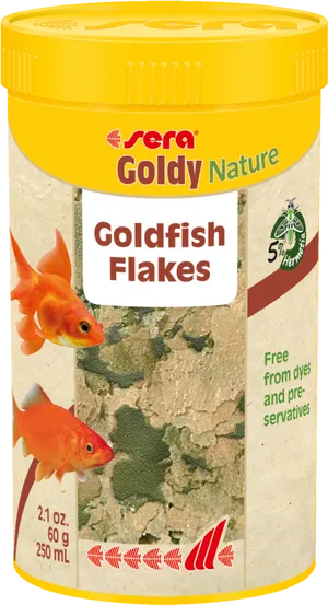 Goldfish Flakes Food Container