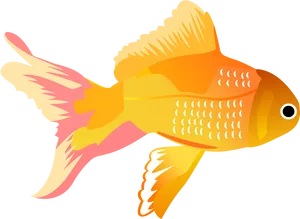 Goldfish Illustration Vector Art