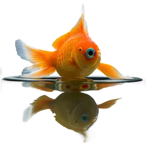 Goldfish Reflection PNG 05212024 PNG