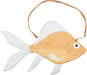 Goldfish Shaped Handbag Illustration