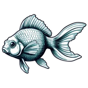Goldfish Sketch PNG 05212024