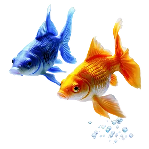 Goldfish Swimming PNG Esl