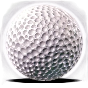 Golf Ball Close-up Png 05212024 PNG image