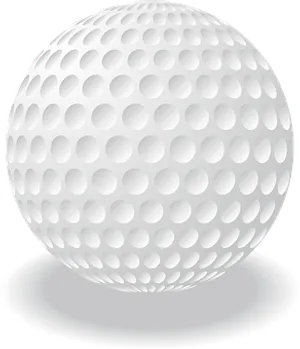 Golf Ball Vector Illustration PNG image