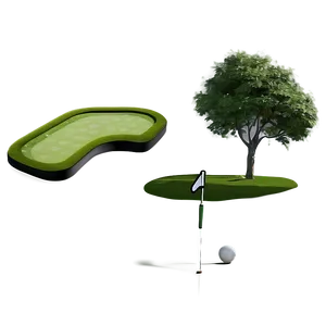 Golf Course Landscape Png 54 PNG image