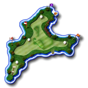 Golf Course Map PNG 05212024