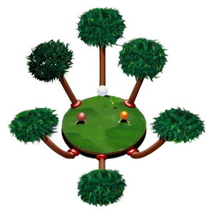 Golf Fairway PNG Scv26