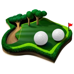 Golf Landscape PNG 5 PNG