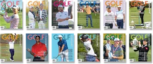 Golf Magazine Covers Collection PNG image
