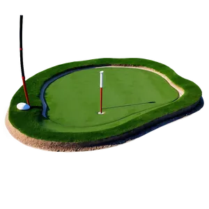 Golf Putting Green PNG 05212024