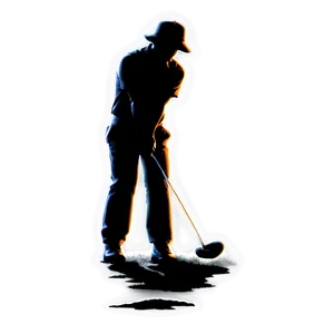 Golf Silhouette PNG 05212024 PNG
