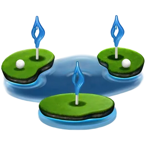 Golf Water Hazard PNG Hbi PNG
