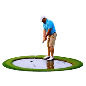 Golf Water Hazard PNG Kbw75 PNG