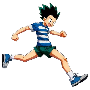 Gon Freecss Running Pose Png Aom PNG image