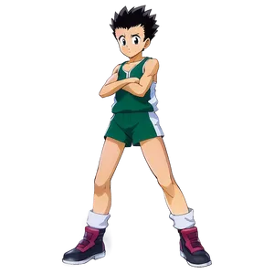 Gon Freecss Training Scene Png 06252024 PNG image